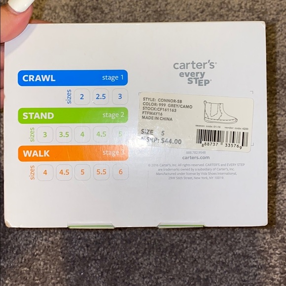 carters every step shoes - Picture 2 of 3